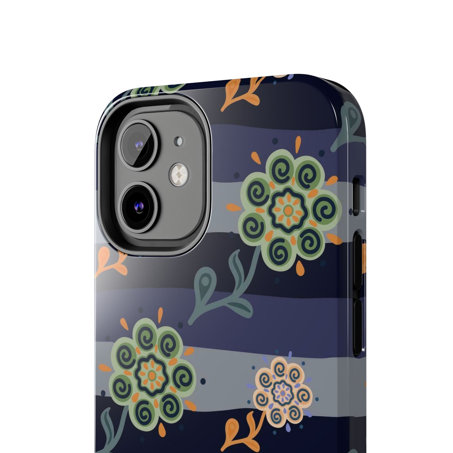 Abstract ethnic flower seamless pattern Tough Phone Cases