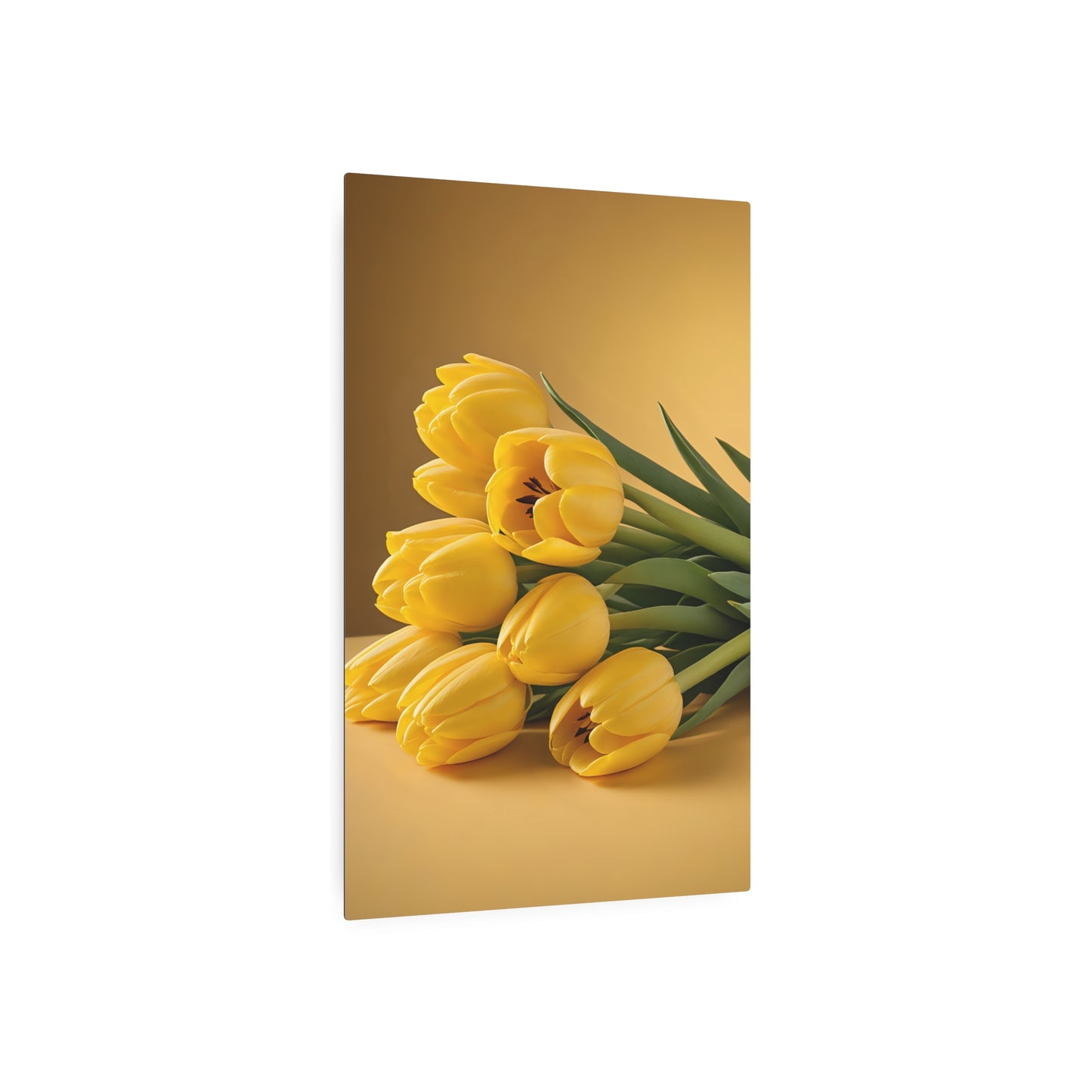 Yellow Delight Metal Art Sign