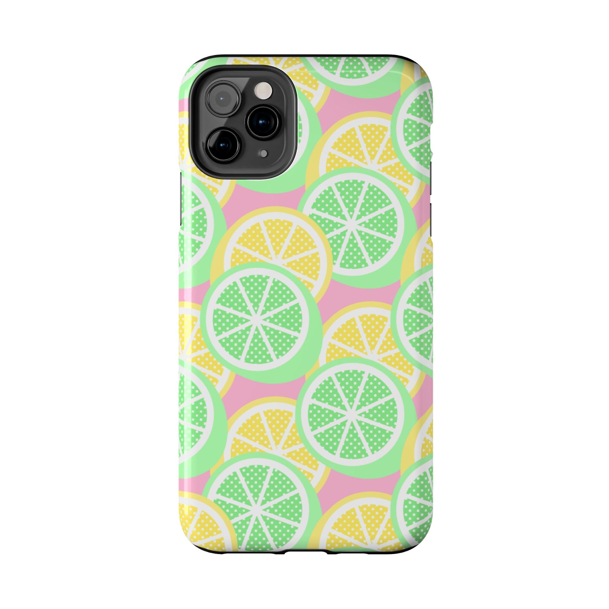 Lemon And Lime Pop Seamless Pattern Tough Phone Cases