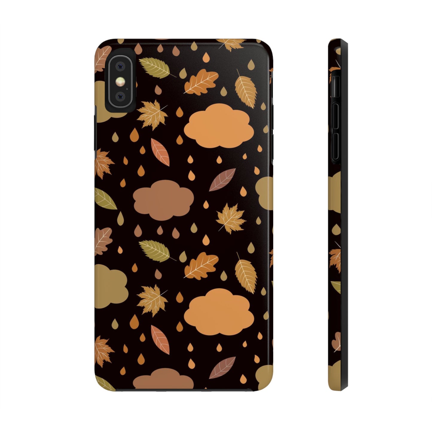 Autumn seamless pattern with clouds Tough Phone Cases iPhone XS MAX