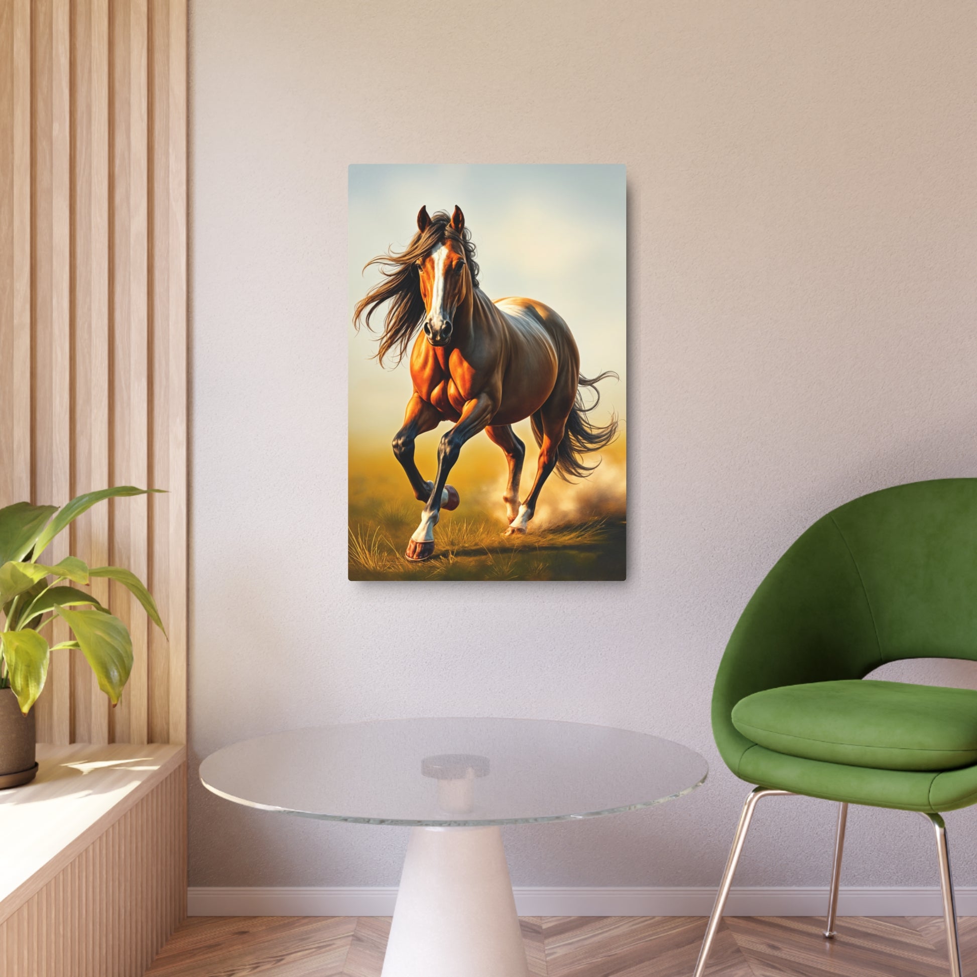 Stunning Galloping Horse Metal Sign | Perfect Horse Lover Gift & Home Decor