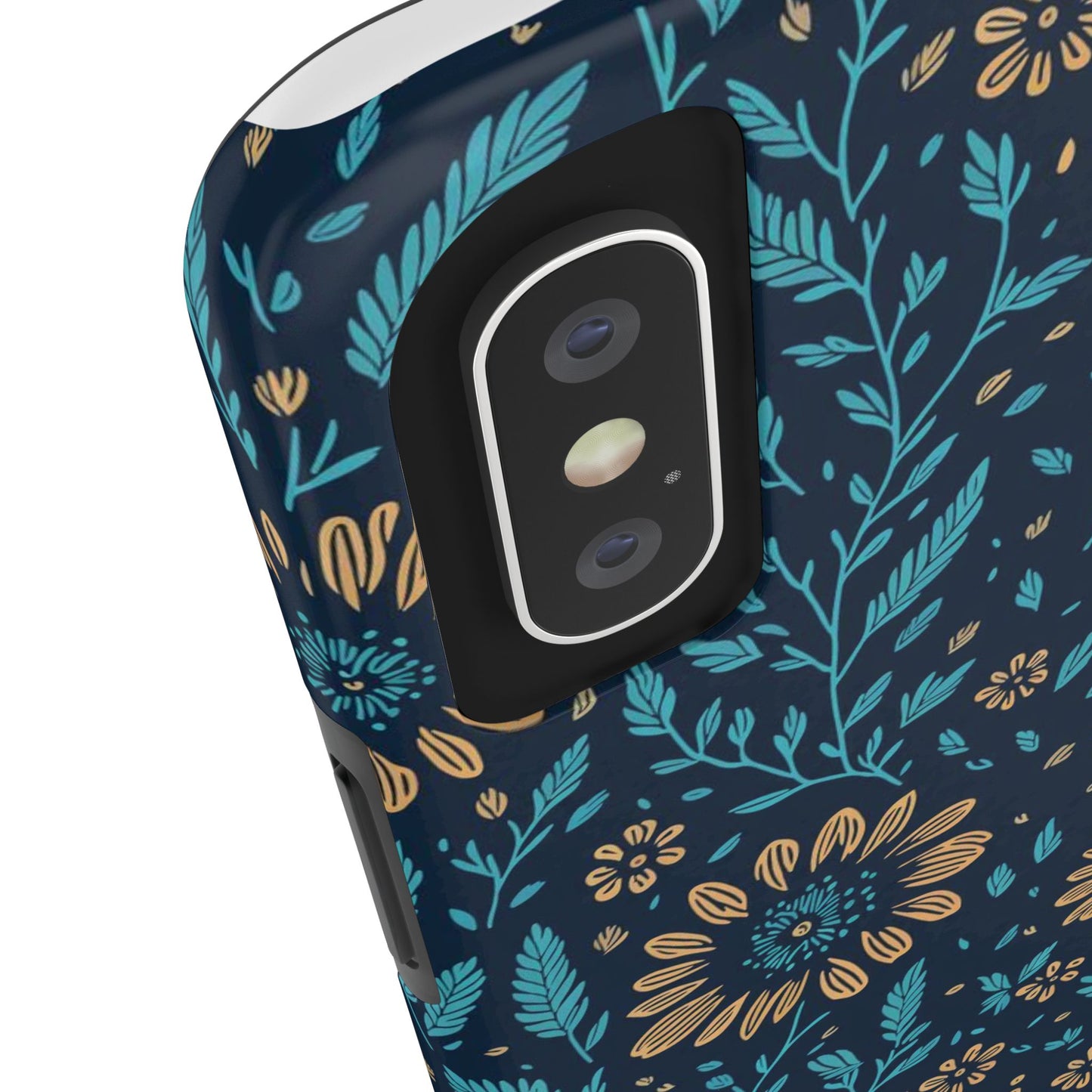 Flower Pattern Design Tough Phone Cases