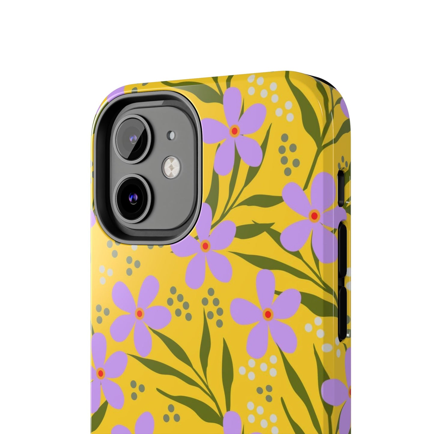 Folk art floral seamless pattern Tough Phone Cases