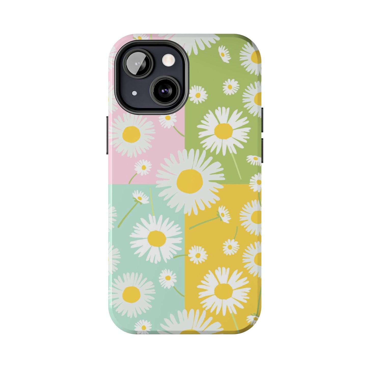 4 colors set of dandelion seamless pattern Tough Phone Cases