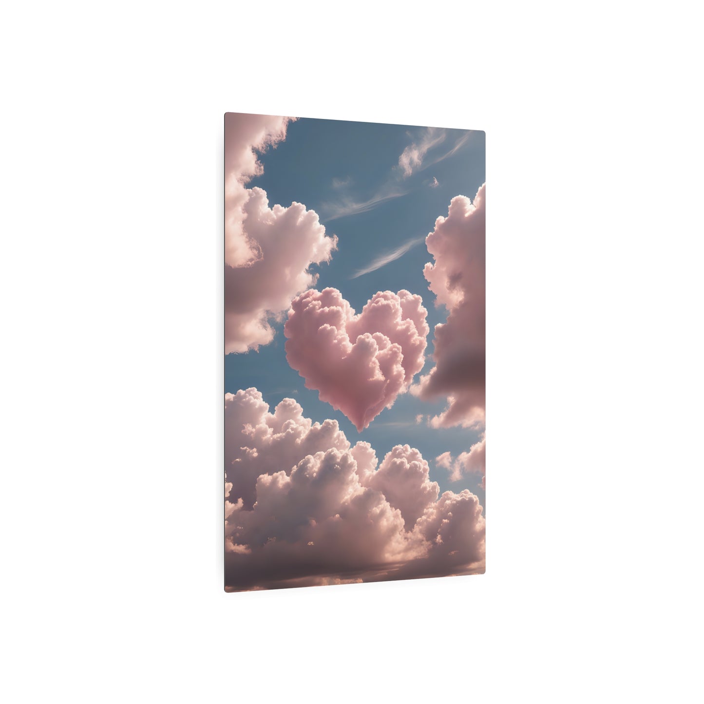 Cloud Heart Metal Art Sign