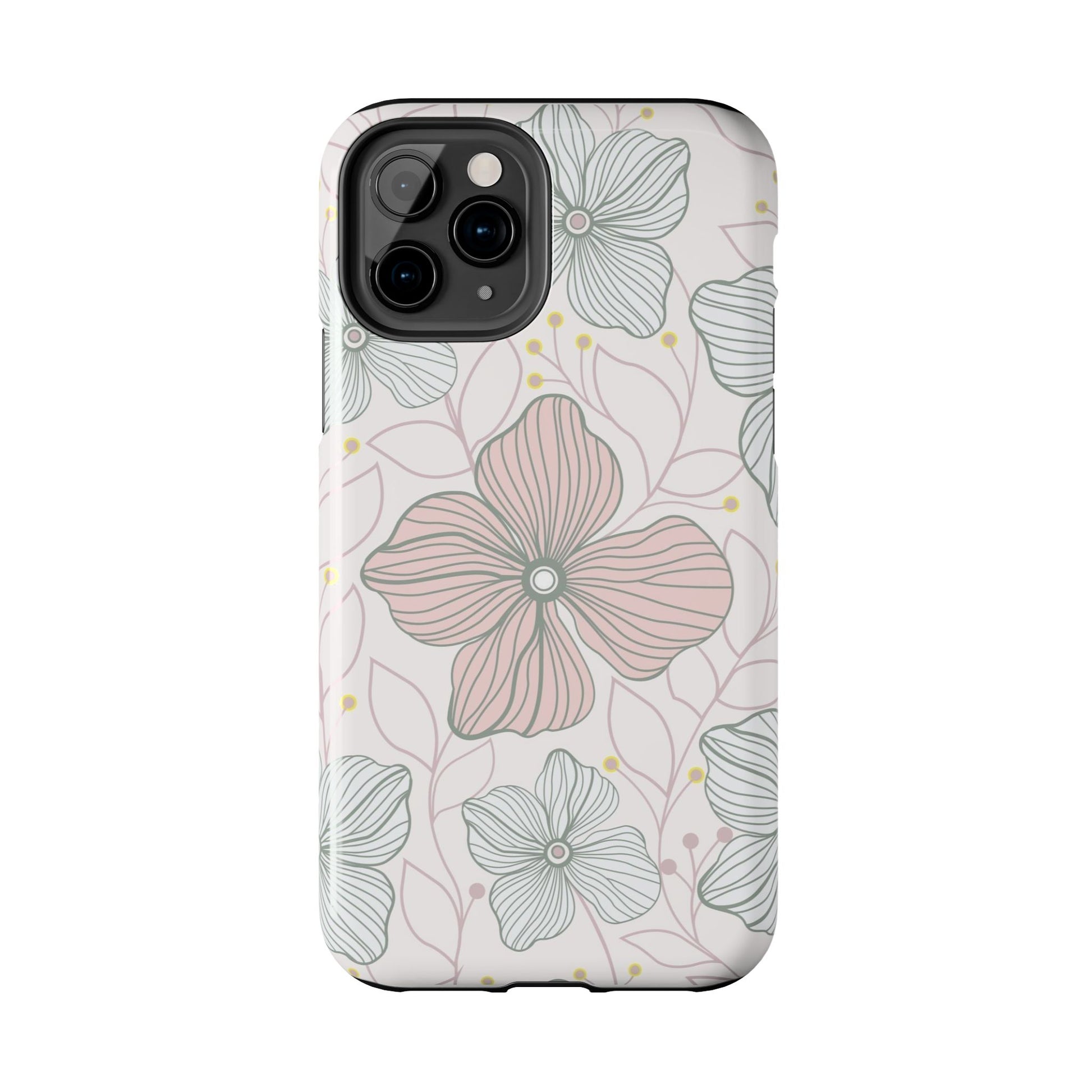 Florals seamless pattern Tough Phone Cases