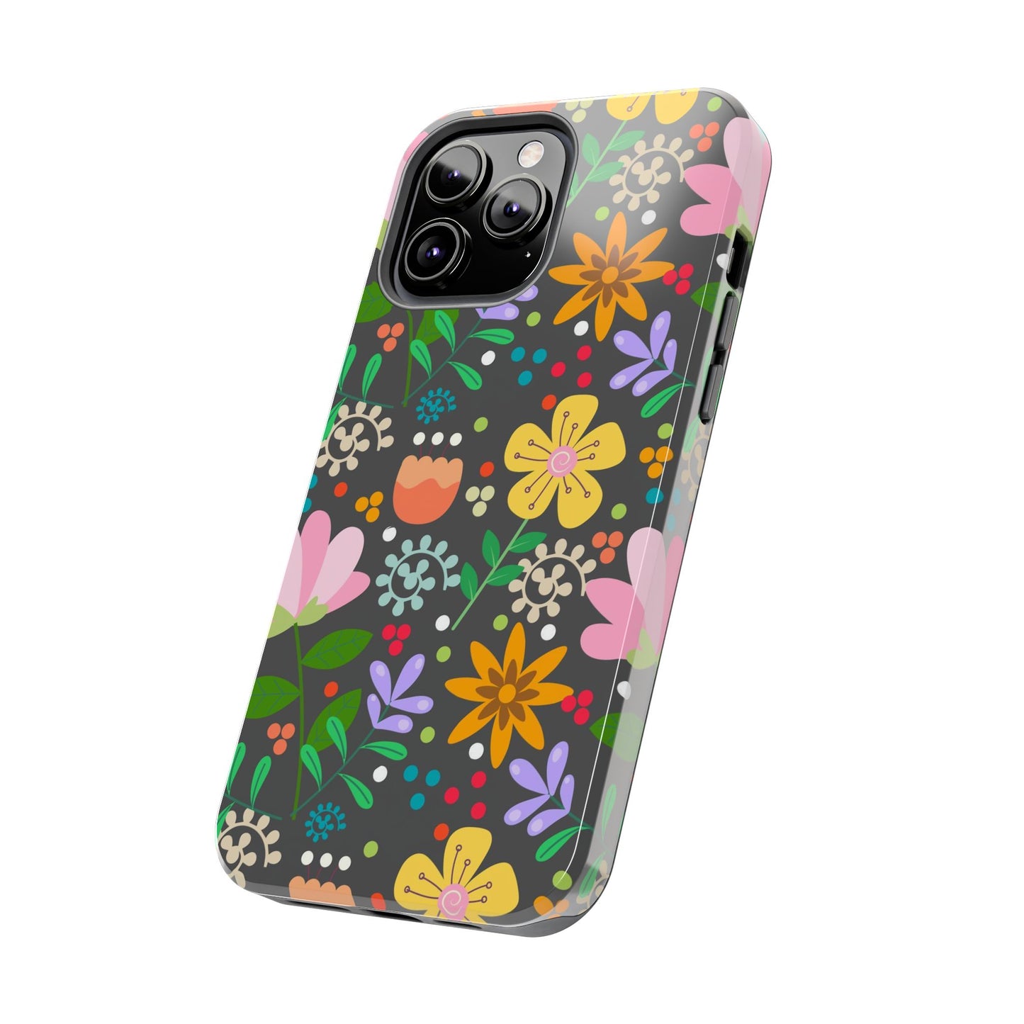 Abstract floral seamless pattern Tough Phone Cases