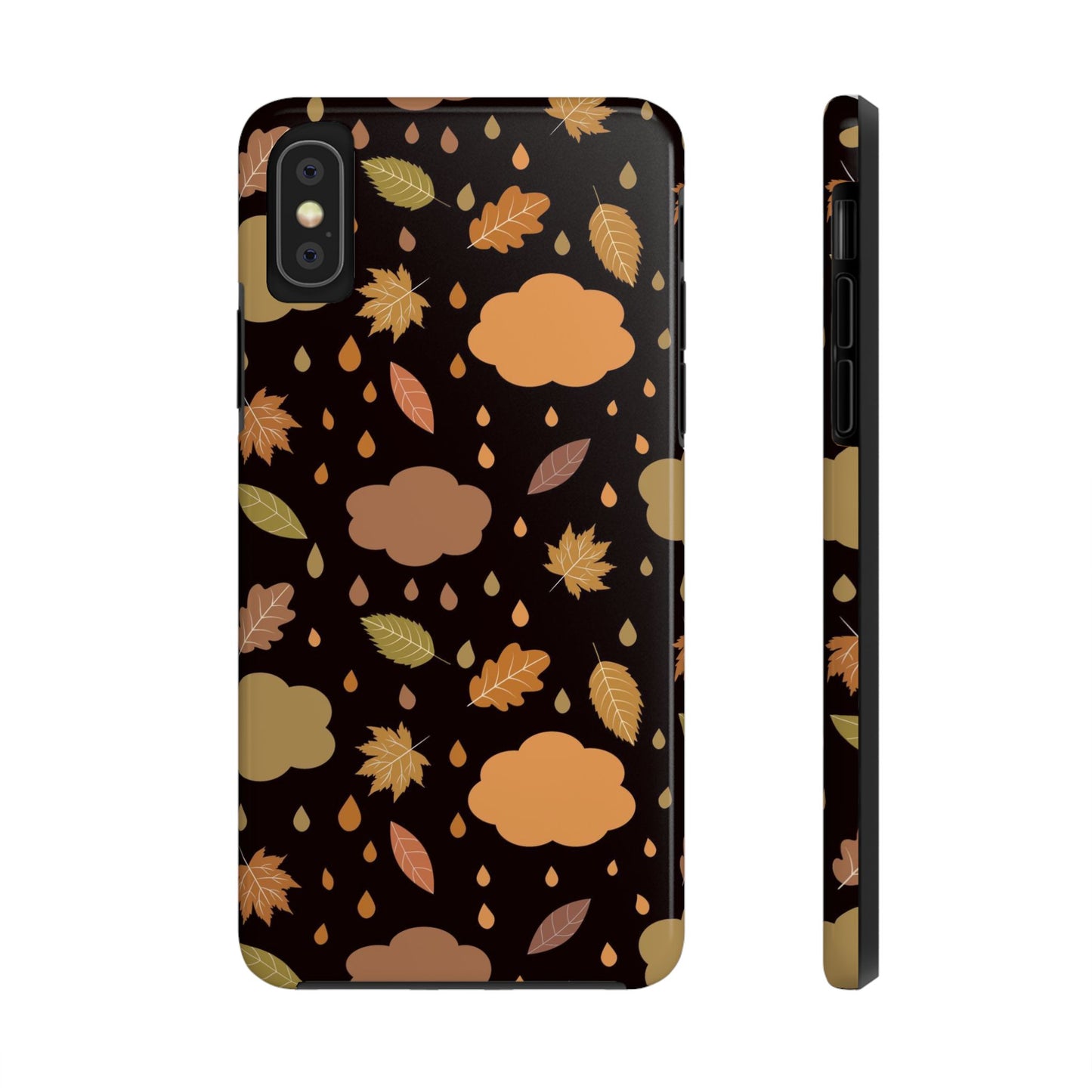 Autumn seamless pattern with clouds Tough Phone Cases iPhone X