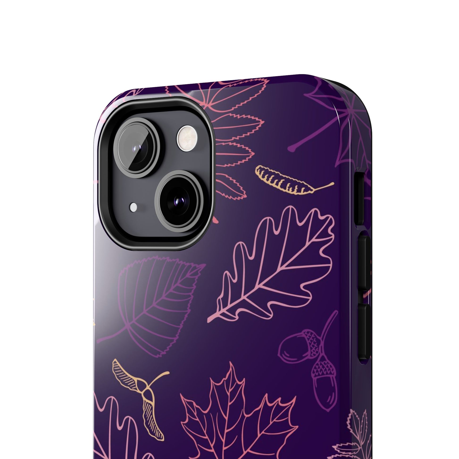 Seamless pattern with autumn leaves Tough Phone Cases