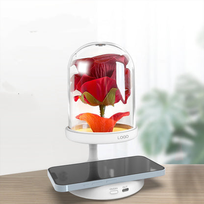 Wireless Charging Night Light Is Creative And Romantic White USB