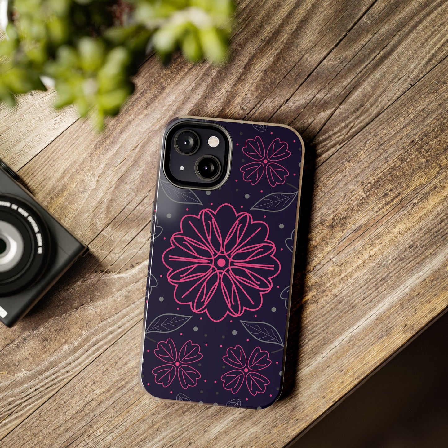 Seamless pattern geometry graphic for textile wrapping cover floor fabric Tough Phone Cases