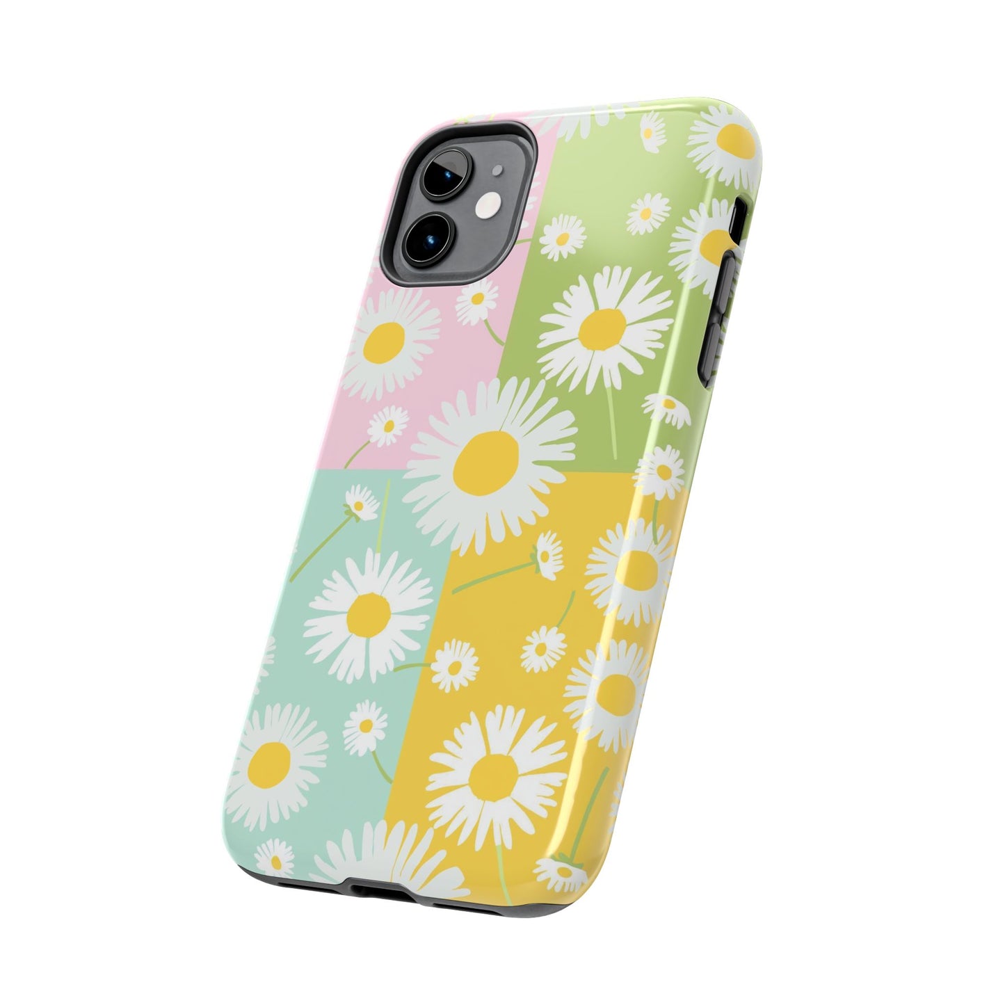 4 colors set of dandelion seamless pattern Tough Phone Cases