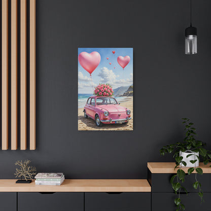 Love Blooms by the Sea Metal Art Sign