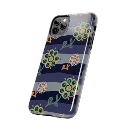 Abstract ethnic flower seamless pattern Tough Phone Cases