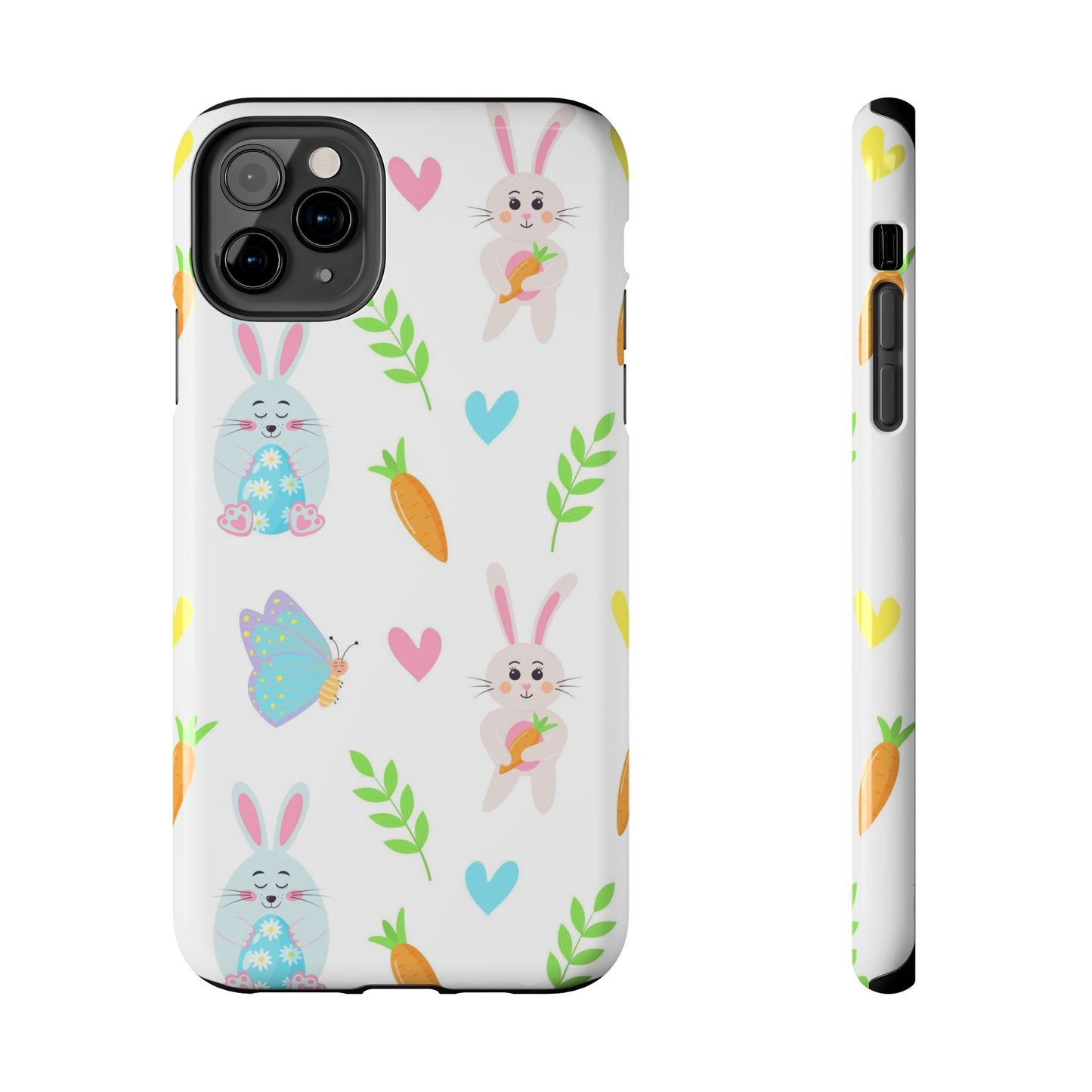 Seamless pattern with Easter bunnies Tough Phone Cases iPhone 11 Pro Max