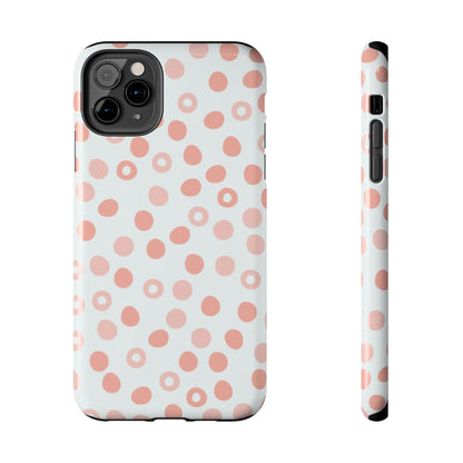 Abstract spotted seamless pattern in pastel colors. Tough Phone Cases iPhone 11 Pro Max