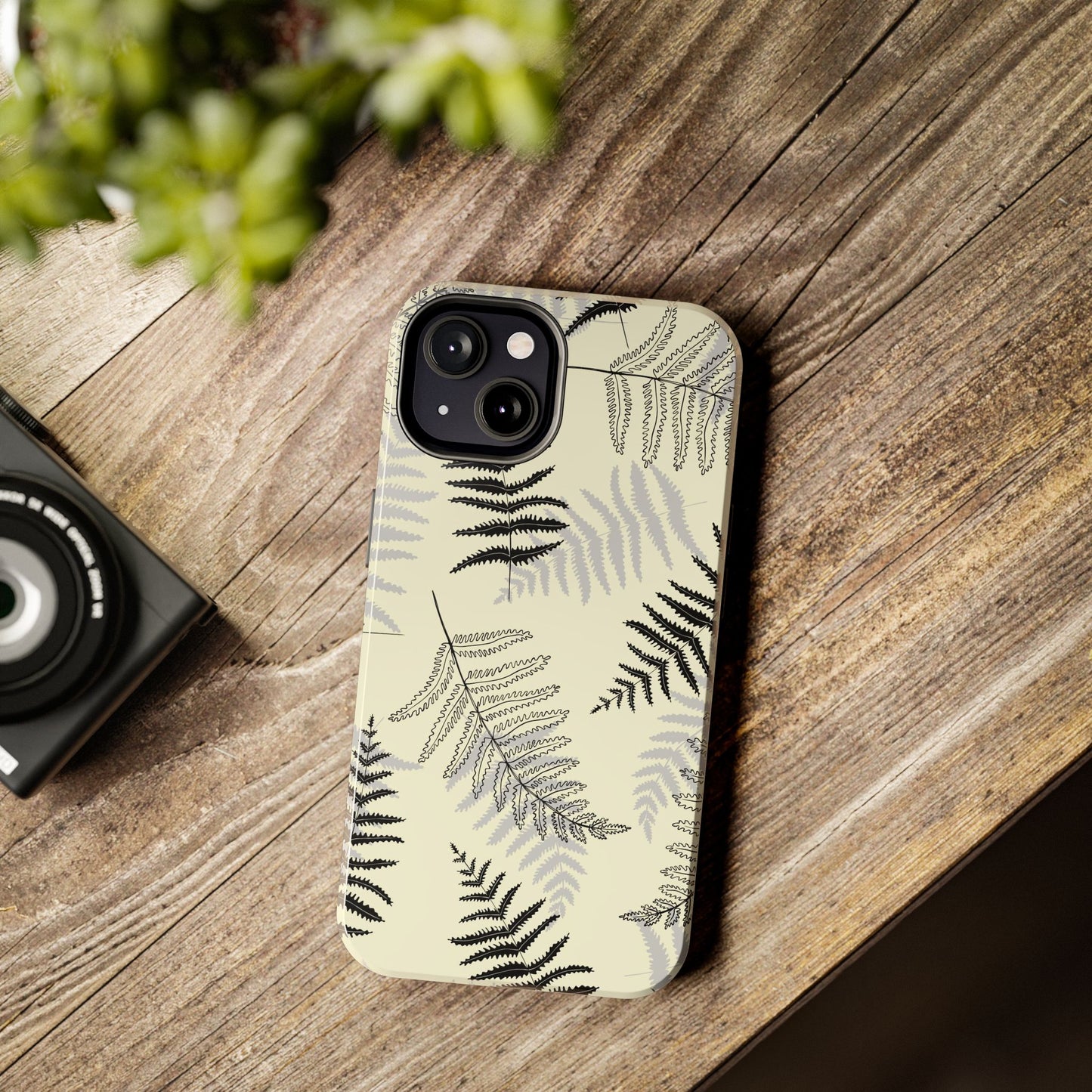 fern leaves Tough Phone Cases