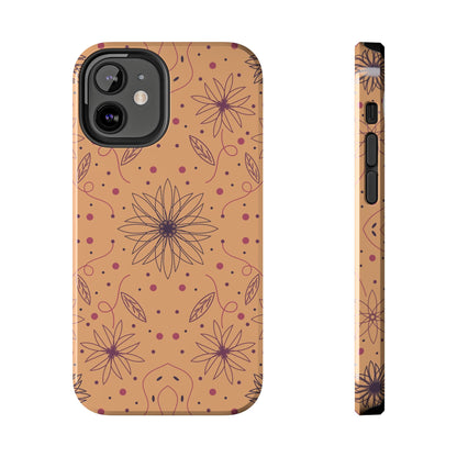 Seamless pattern geometry graphic for textile wrapping cover floor fabric Tough Phone Cases iPhone 12 Mini