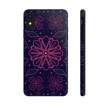 Seamless pattern geometry graphic for textile wrapping cover floor fabric Tough Phone Cases iPhone XR