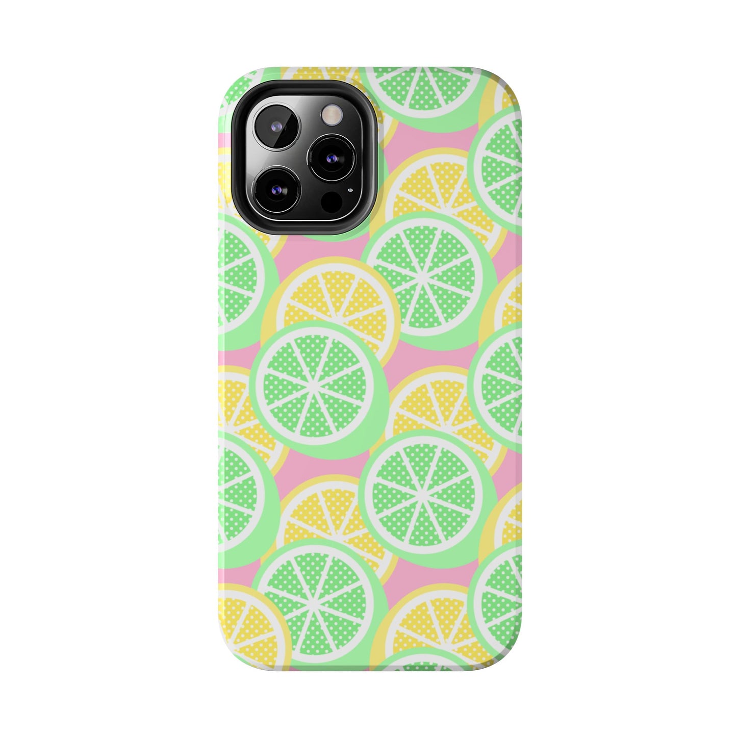 Lemon And Lime Pop Seamless Pattern Tough Phone Cases