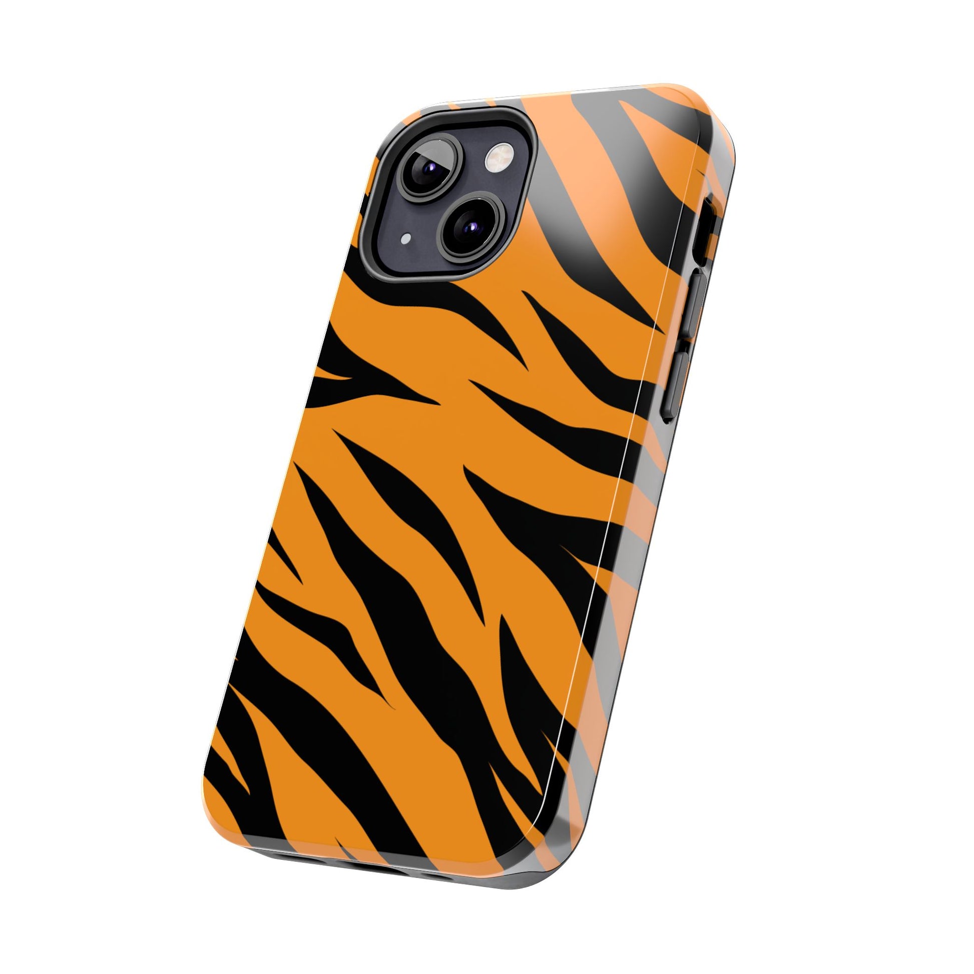 Tiger Texture Tough Phone Cases