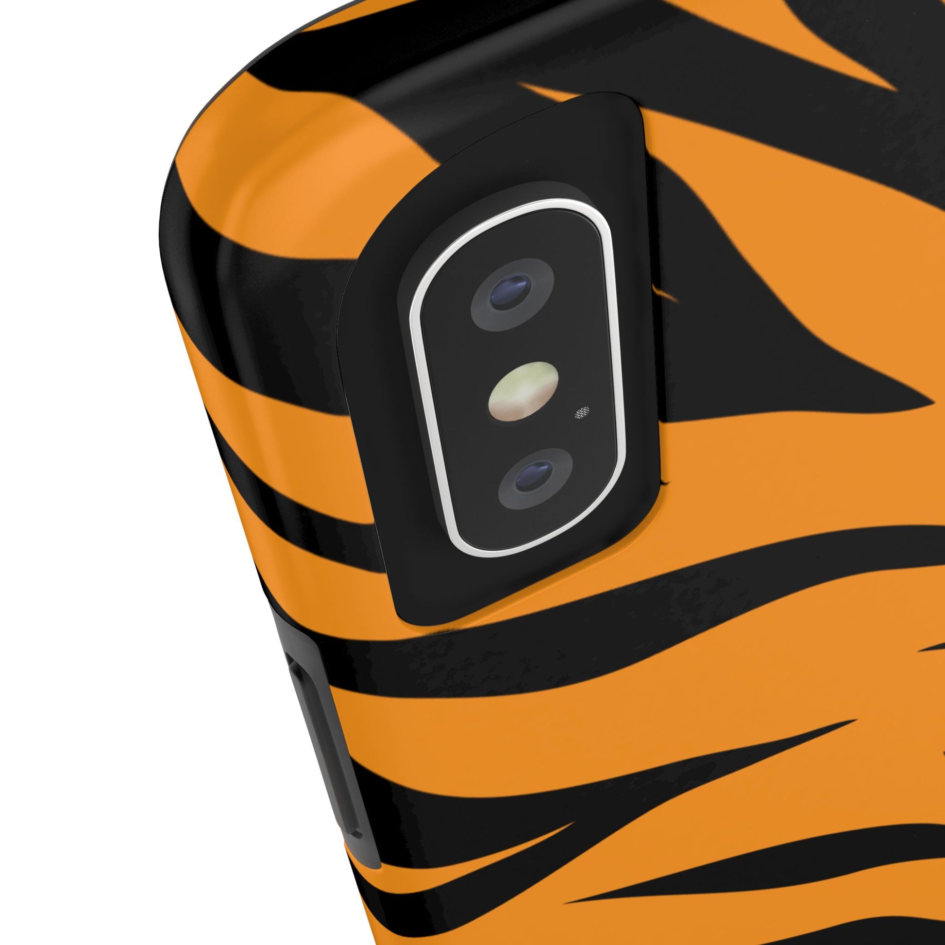 Tiger Texture Tough Phone Cases