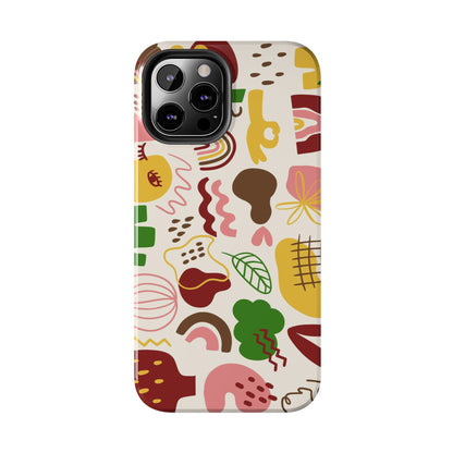 Simple abstract modern Tough Phone Cases