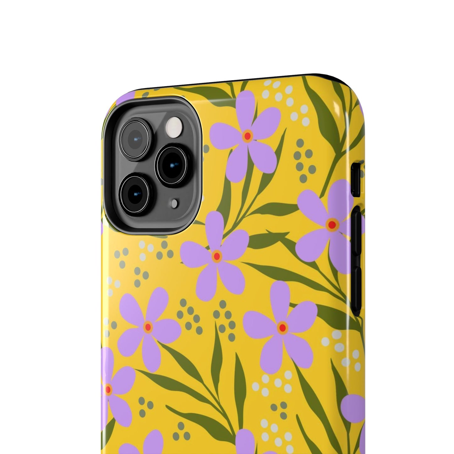 Folk art floral seamless pattern Tough Phone Cases