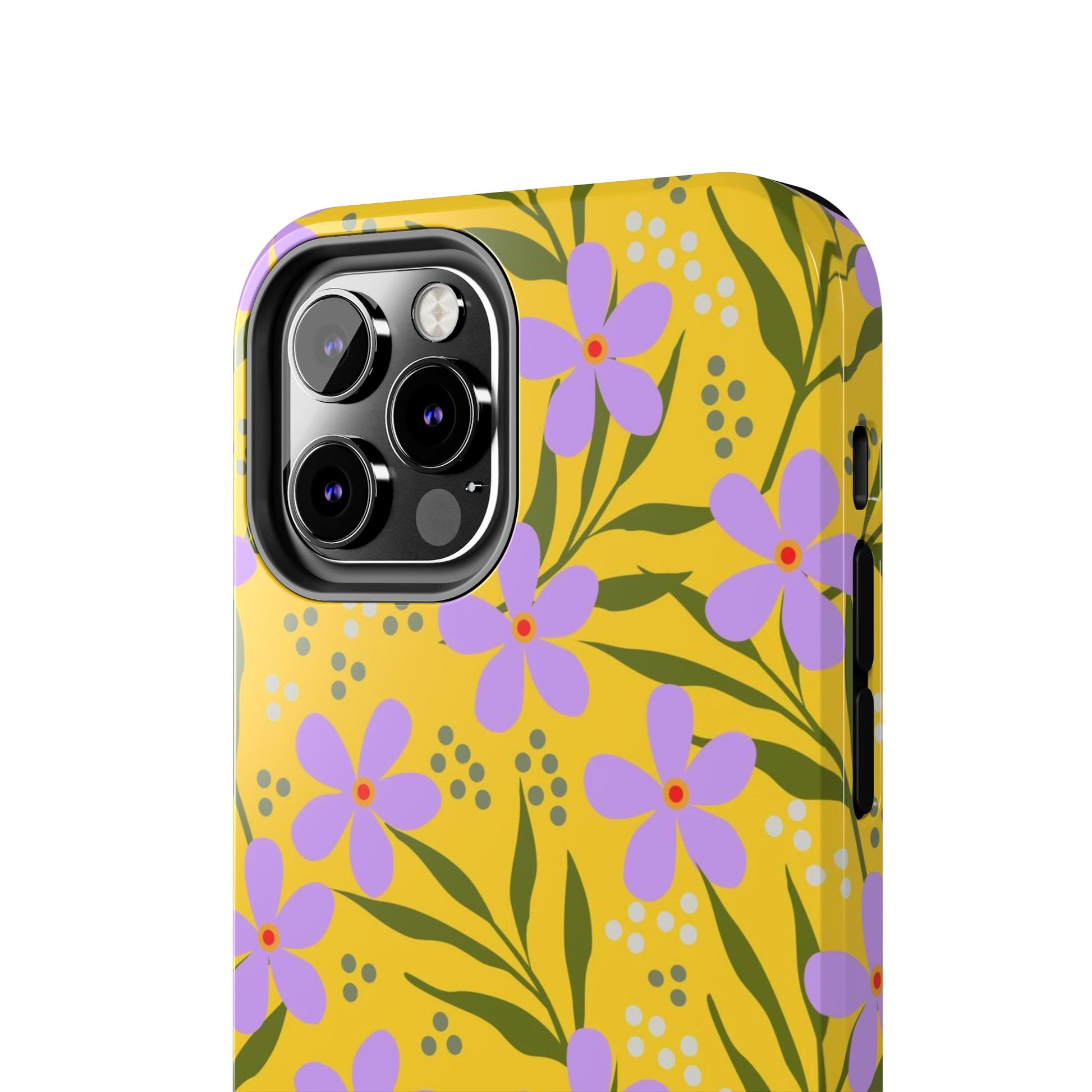 Folk art floral seamless pattern Tough Phone Cases