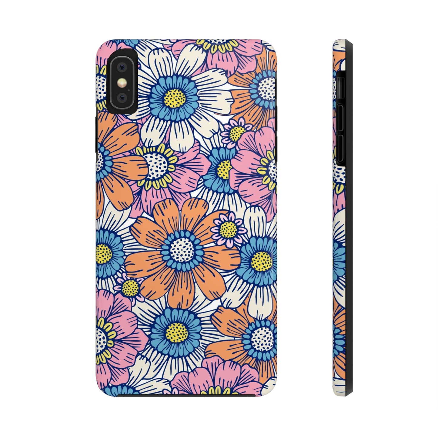 Flower field pattern Tough Phone Cases iPhone XS MAX