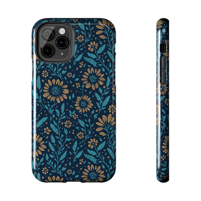 Flower Pattern Design Tough Phone Cases iPhone 11 Pro