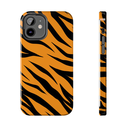 Tiger Texture Tough Phone Cases iPhone 12