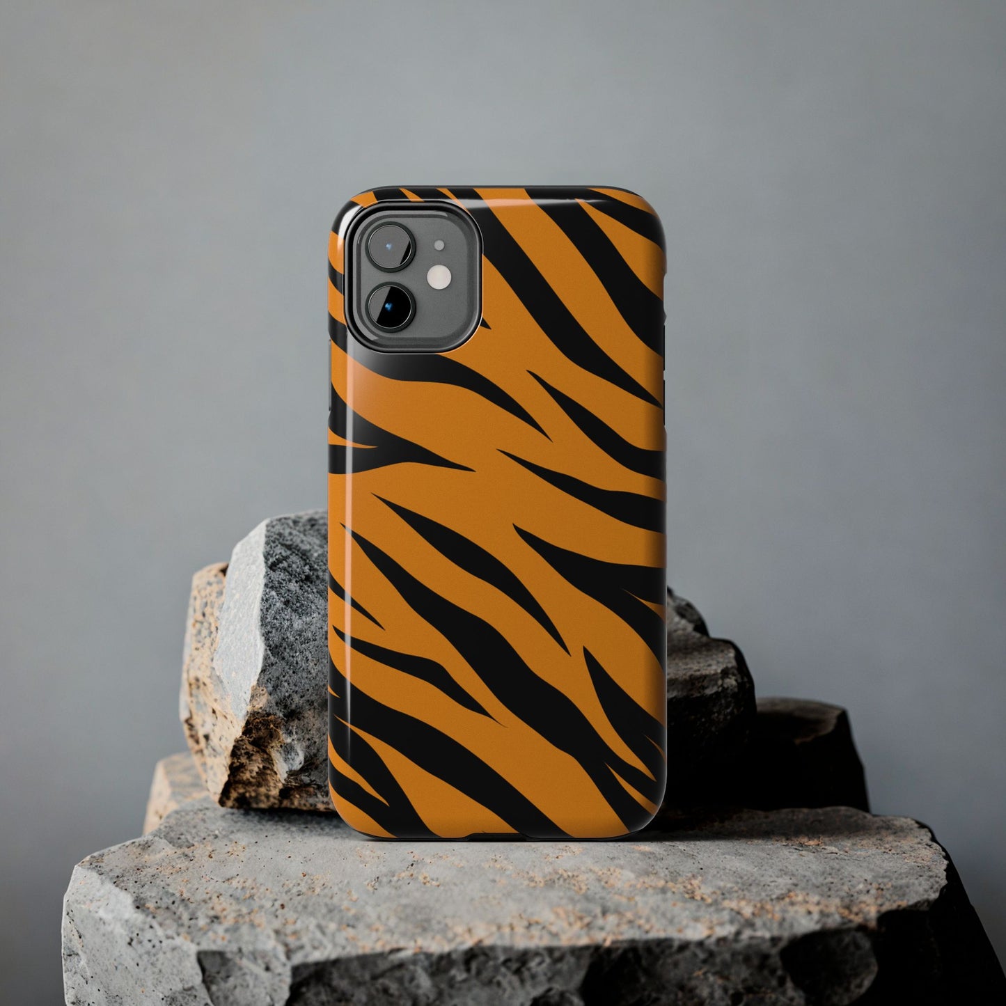 Tiger Texture Tough Phone Cases