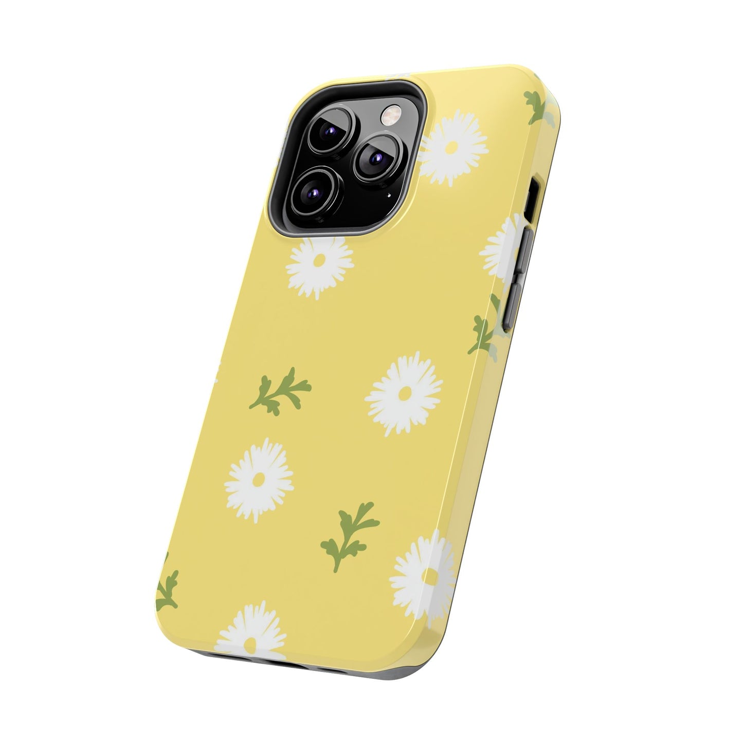 seamless doodle hand drawing daisy flower Tough Phone Cases