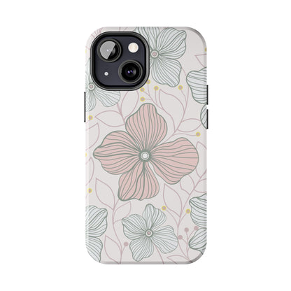 Florals seamless pattern Tough Phone Cases