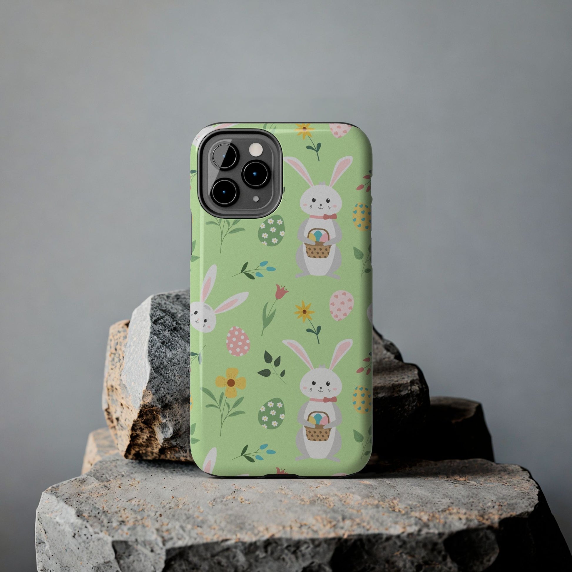 Festive spring easter seamless pattern Tough Phone Case