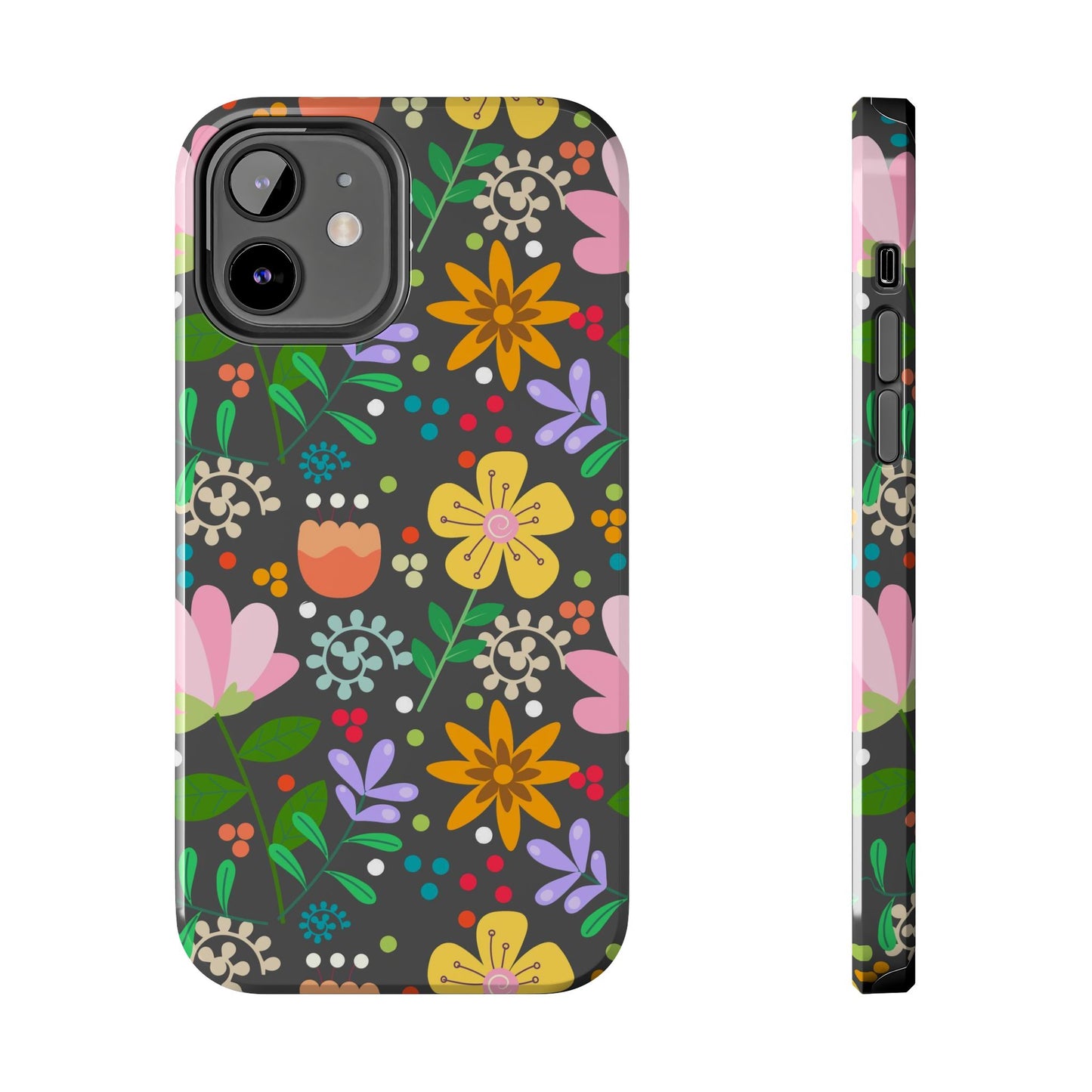 Abstract floral seamless pattern Tough Phone Cases iPhone 12