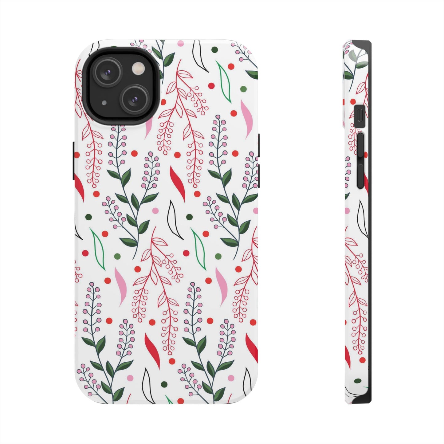 Seamless floral pattern, cute ditsy Tough Phone Cases iPhone 14 Plus