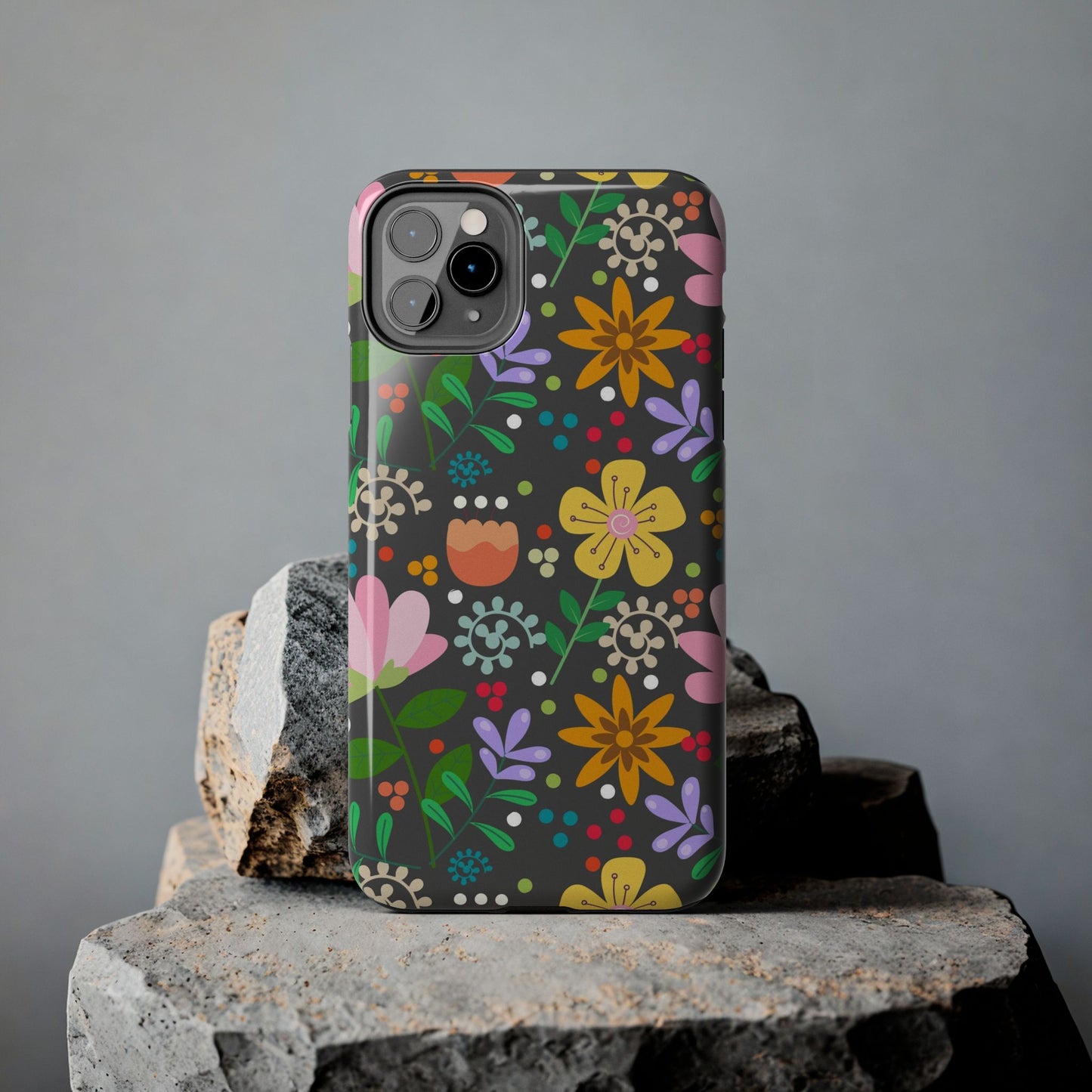 Abstract floral seamless pattern Tough Phone Cases