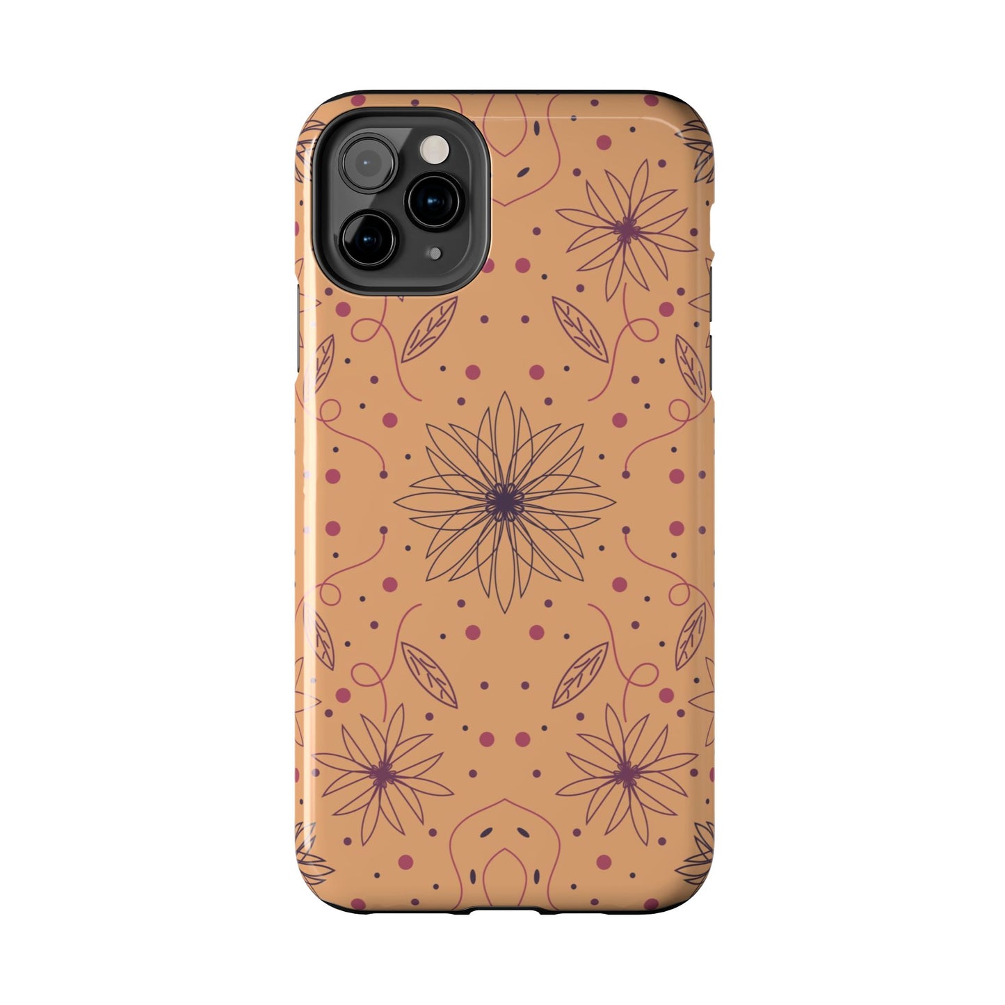 Seamless pattern geometry graphic for textile wrapping cover floor fabric Tough Phone Cases