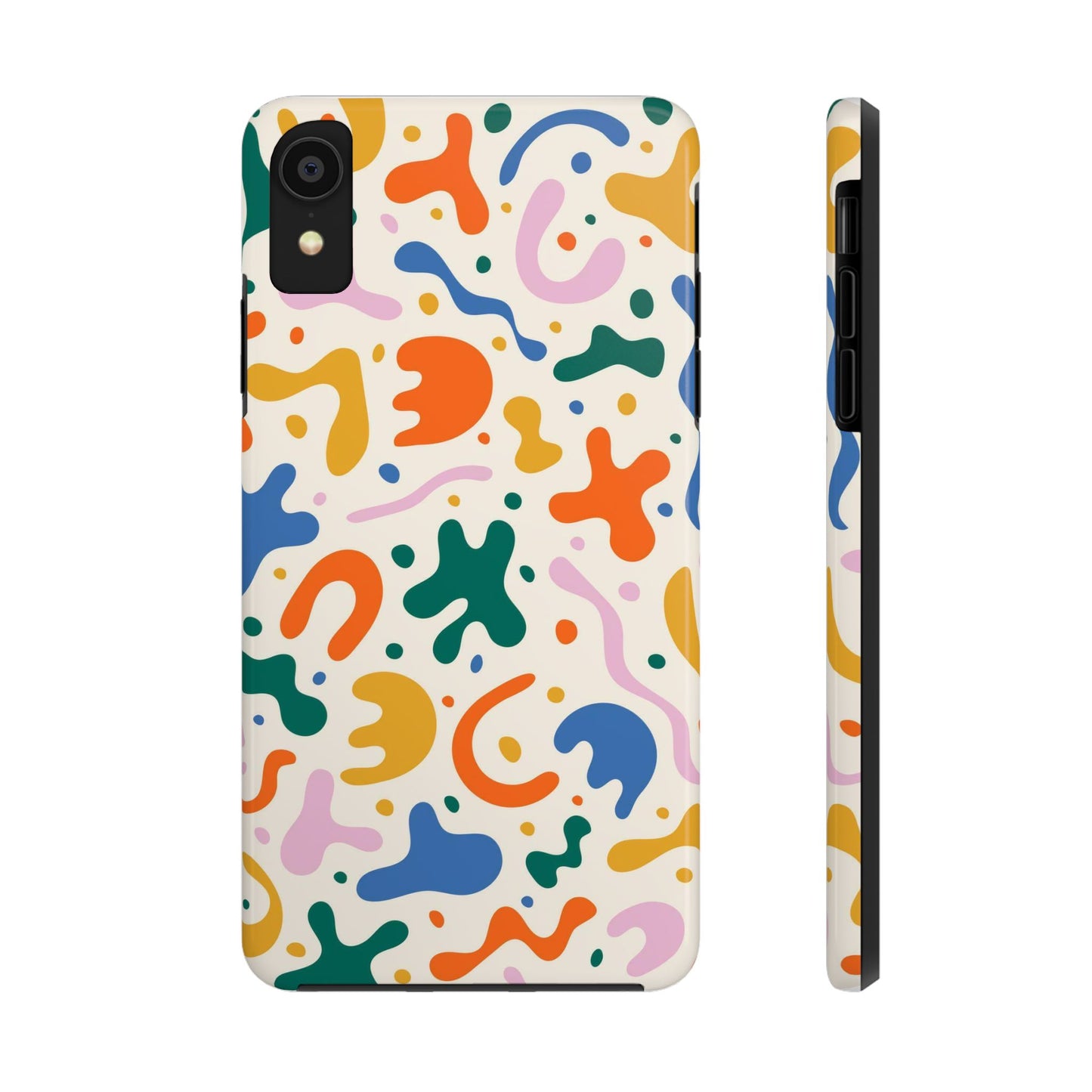 pattern with matisse style shapes. Tough Phone Cases iPhone XR