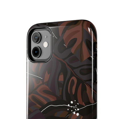 Modern exotic jungle plants Tough Phone Cases