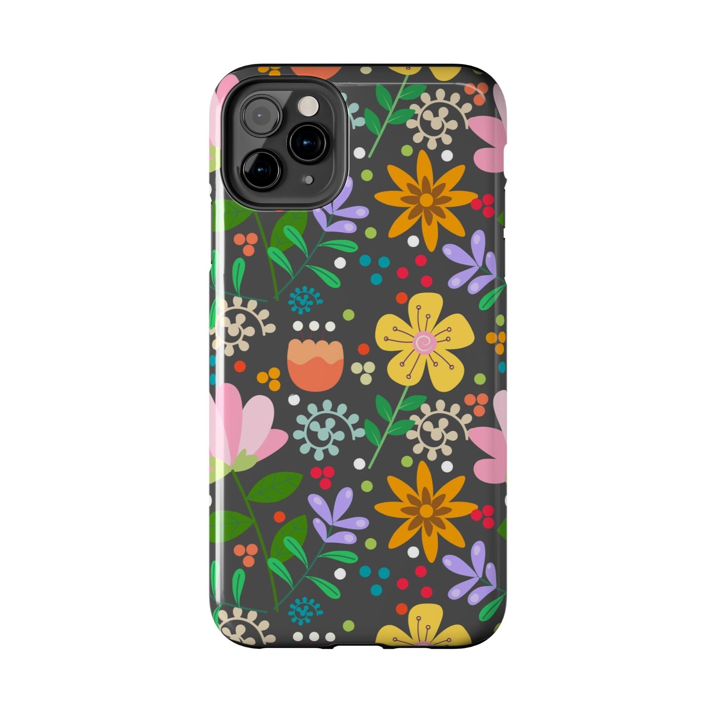 Abstract floral seamless pattern Tough Phone Cases