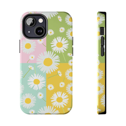 4 colors set of dandelion seamless pattern Tough Phone Cases iPhone 13 Mini