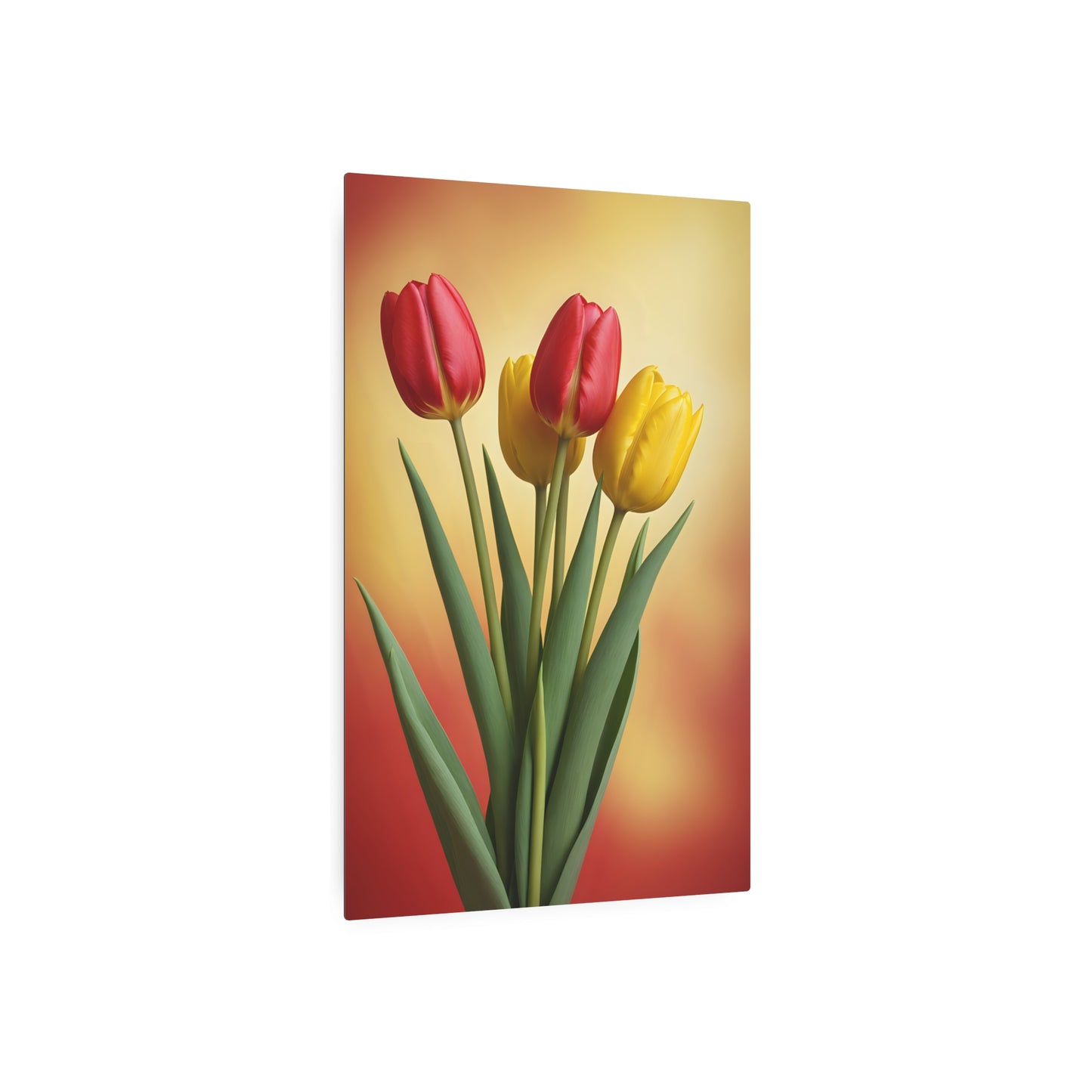 Vibrance in Bloom Metal Art Sign