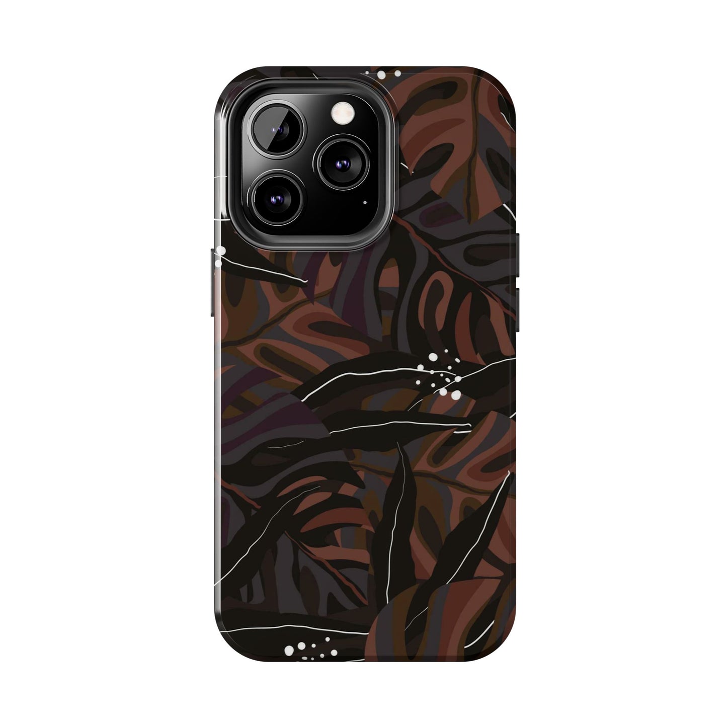 Modern exotic jungle plants Tough Phone Cases