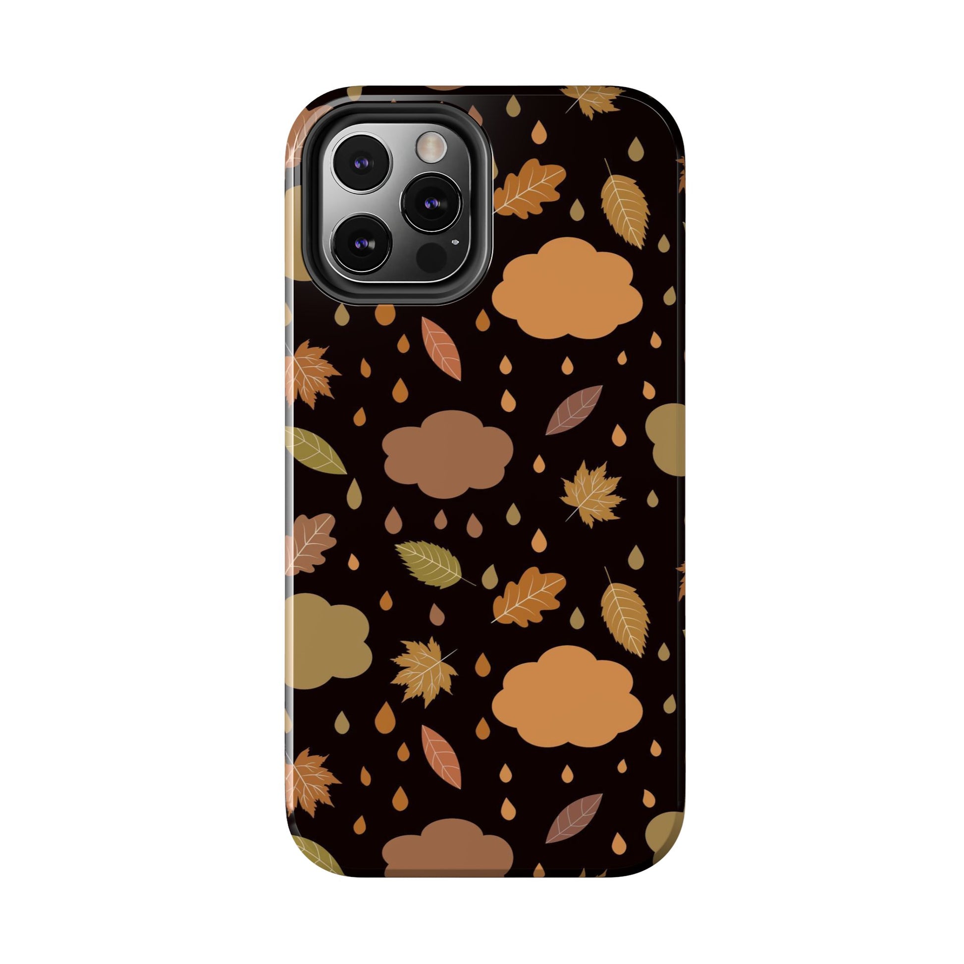 Autumn seamless pattern with clouds Tough Phone Cases