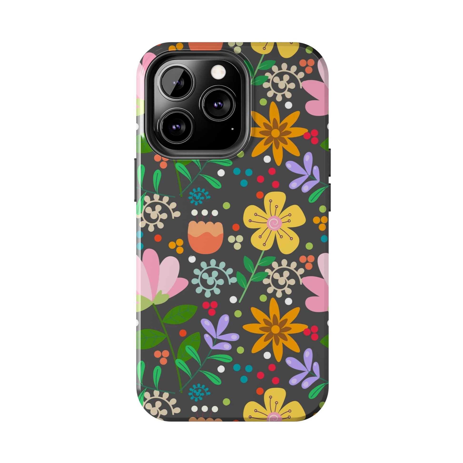 Abstract floral seamless pattern Tough Phone Cases