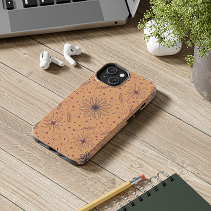 Seamless pattern geometry graphic for textile wrapping cover floor fabric Tough Phone Cases