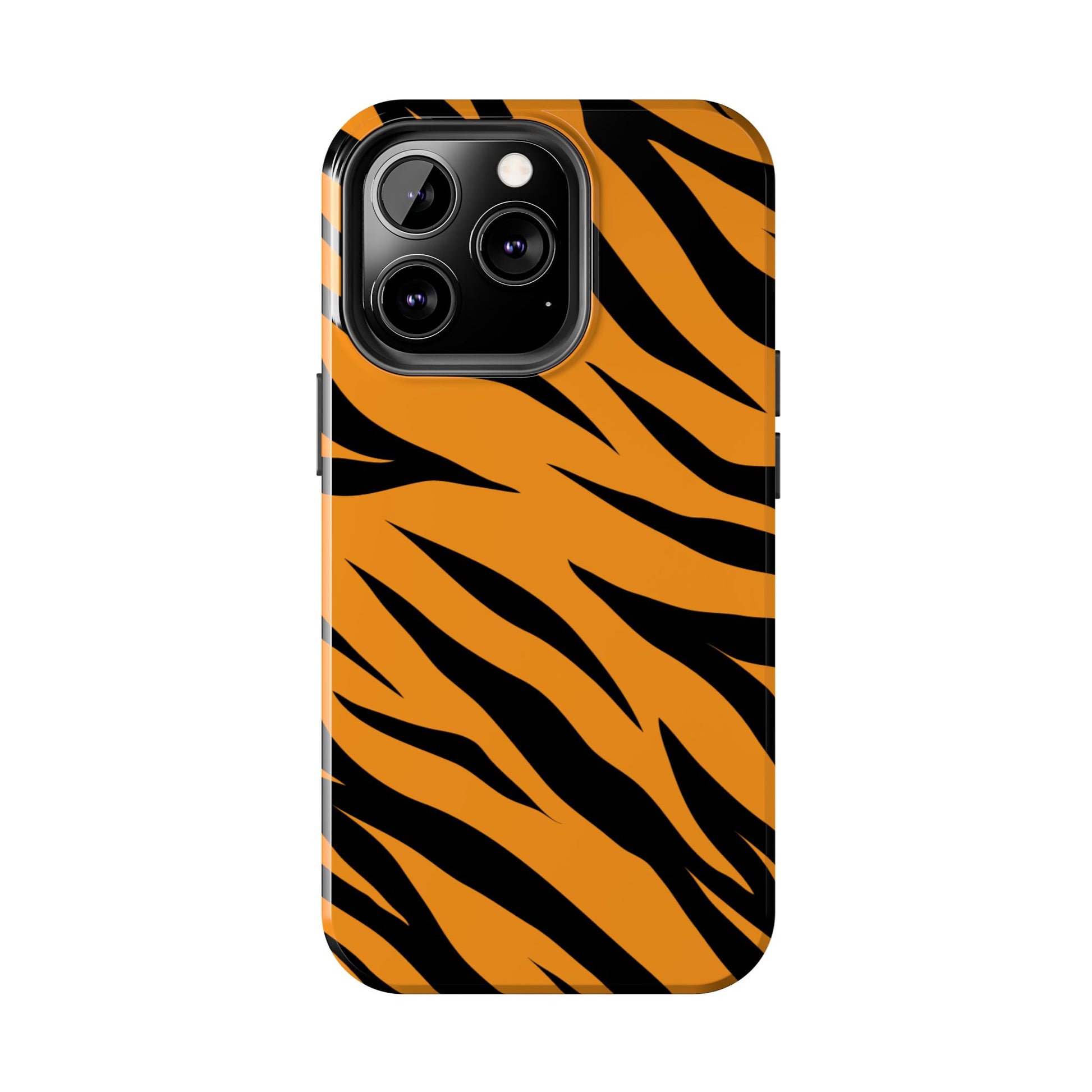 Tiger Texture Tough Phone Cases